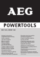 AEG BS 14C Originalbetriebsanleitung