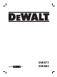 DeWalt DW677 Handbuch