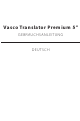Vasco Translator Premium 5” Gebrauchsanleitung