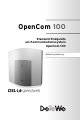 DETEWE OpenCom 107 Bedienungsanleitung