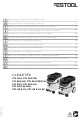 Festool CLEANTEX CTL 26 E Original Bedienungsanleitung/Ersatzteilliste