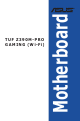 Asus TUF Z390M-PRO GAMING Wi-Fi Benutzerhandbuch