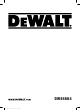 DeWalt DWE4884 Übersetzt Von Den Originalanweisungen