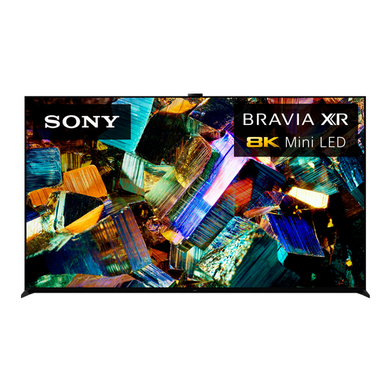 Sony BRAVIA XR-85Z9K Referenz-Anleitung