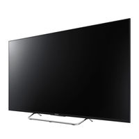 Sony KDL-43W80xC Schnellstartanleitung