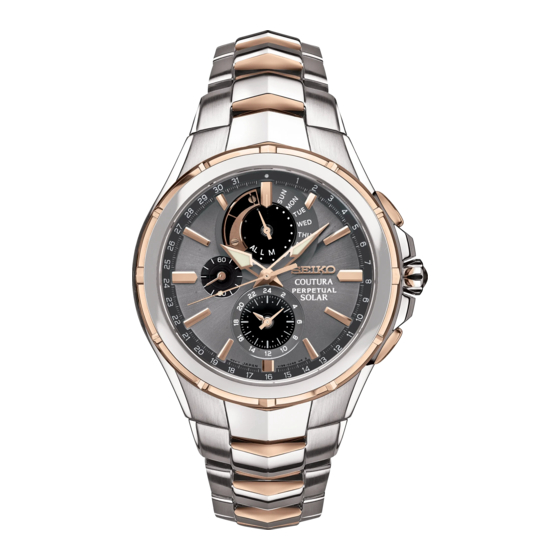 Seiko v198 Handbuch