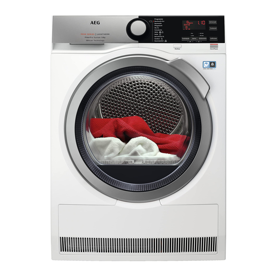 AEG T9DEA70680 Benutzerinformation