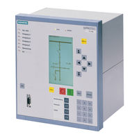 Siemens SIPROTEC 7VE63 Handbuch