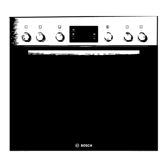 Bosch HEG73U150 Kurzanleitung