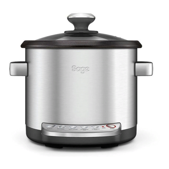 Sage the Risotto Plus BRC600 Handbücher