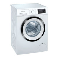 Siemens WM14N128 Gebrauchs- Und Montageanleitung