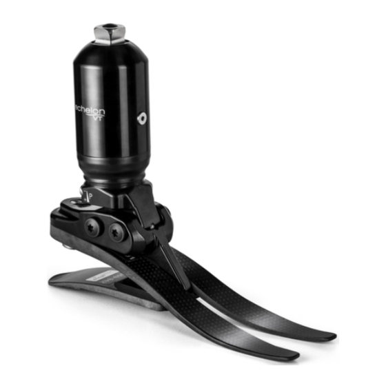 Blatchford Echelon VT ECVT22L11S Bedienungsanleitung