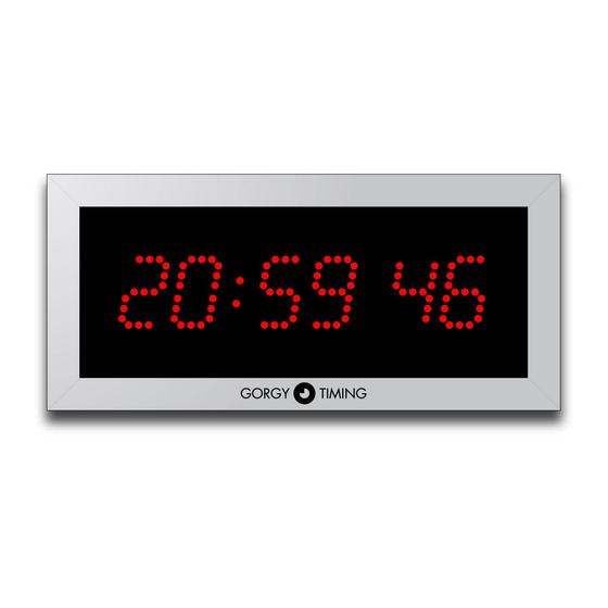 Gorgy Timing LEDI REVERSO Bedienungsanleitung