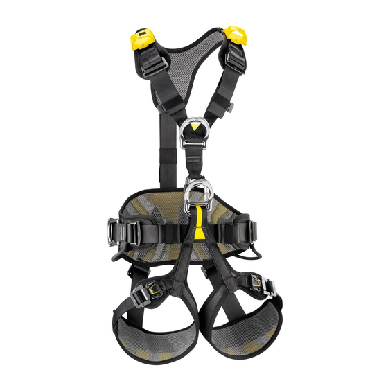 PETZL AVAO BOD FAST Bedienungsanleitung