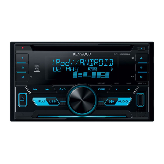 Kenwood DPX-3000U Bedienanleitung