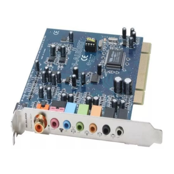 M-Audio Revolution 7.1 Quickstart-Anleitung