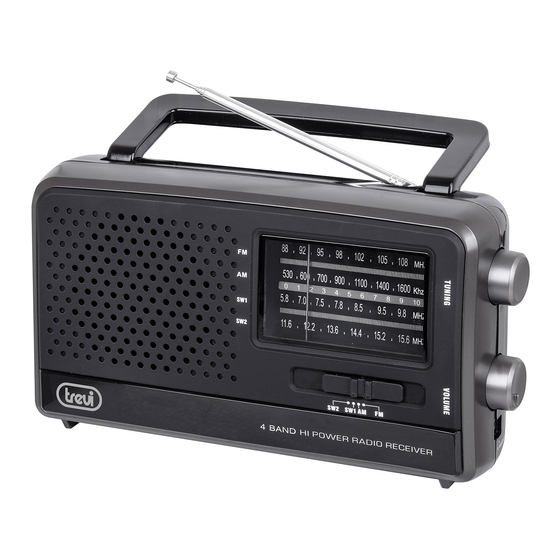 Trevi MB 746 W Anleitungsheft