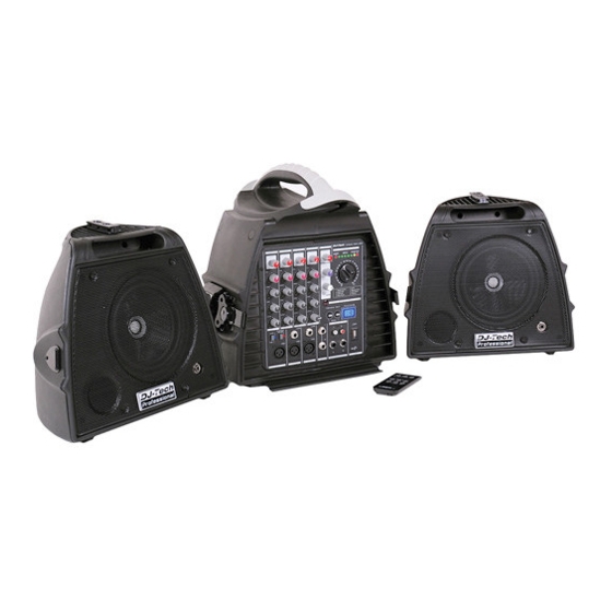 DJ-Tech STAGE VISA 200 Light Handbuch