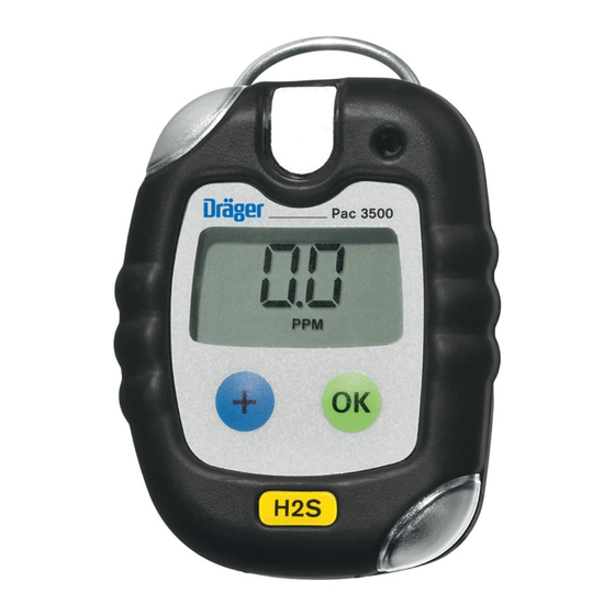 Dräger Pac 3500 CO Gebrauchsanweisung