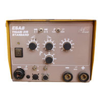 Esab TIGAID 315 AC/DC Betriebsanweisung