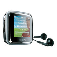 Philips GoGear SA2986 Benutzerhandbuch