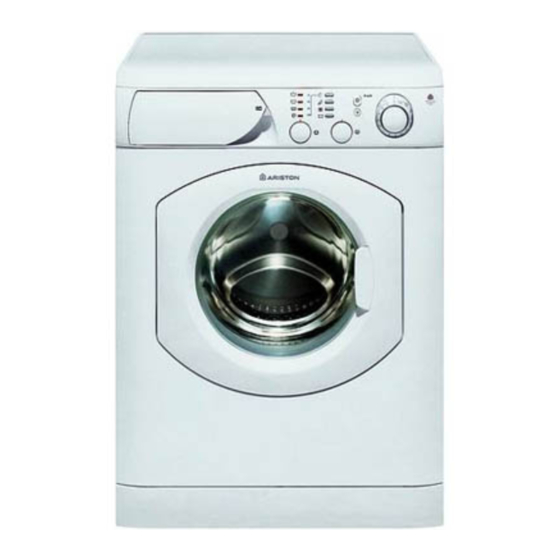 Ariston AVSL 105 Bedienungsanleitungen