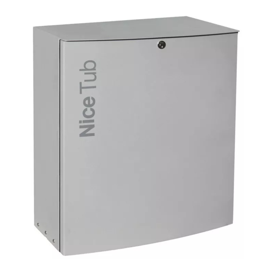 Nice tub3500 Anweisungen
