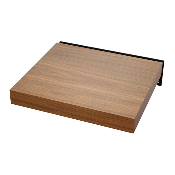 Pro-Ject Audio Systems Pro-Ject Wallmount it 5 (WMI) Montageanleitung