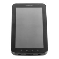Samsung Galaxy tab GT-P1000 Benutzerhandbuch