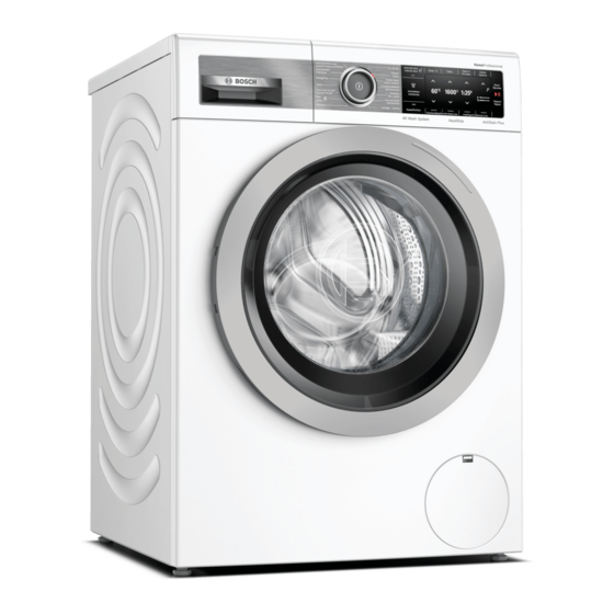 Bosch WAX32G42FG Gebrauchs- Und Installationsanleitung