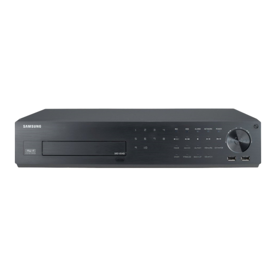 Samsung SRD-854D Benutzerhandbuch