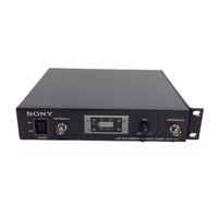 Sony WRR-802A Bedienungsanleitung