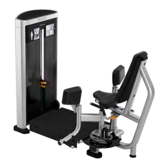 Precor RESOLUTE ADDUKTOR RSL 620 Erste Schritte
