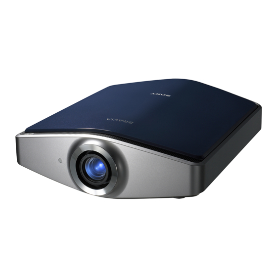 Sony BRAVIA VPL-VW200 Bedienungsanleitung