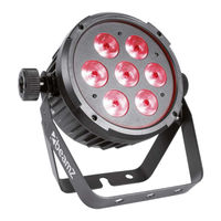 Beamz BT270 LED Flat Par 7x 6W 4-in1 Bedienungsanleitung