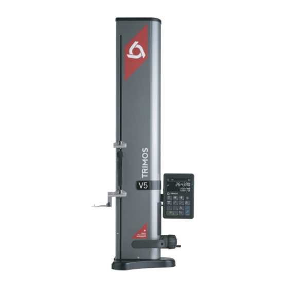 Trimos V3 Gebrauchsanleitung