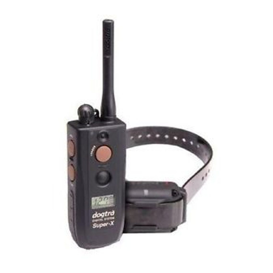 Dogtra 3500NCP Super-X-Serie Bedienungsanleitung