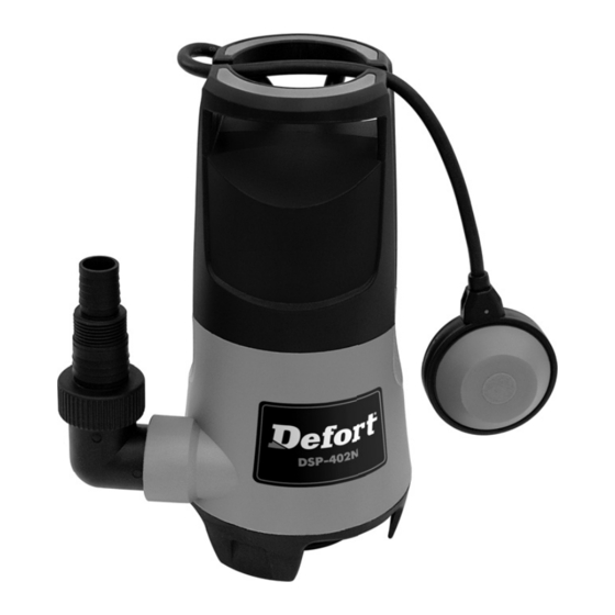 Defort DSP-402N Bedienungsanleitung
