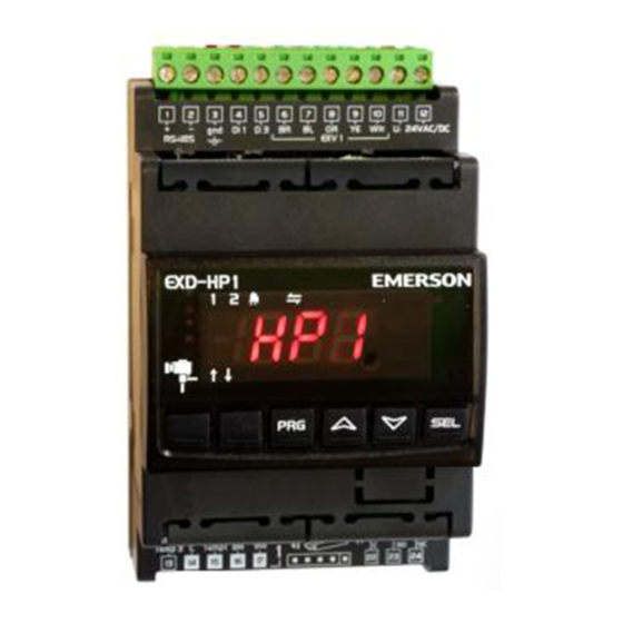 Emerson Alco Controls EXD-HP1 Betriebsanleitung