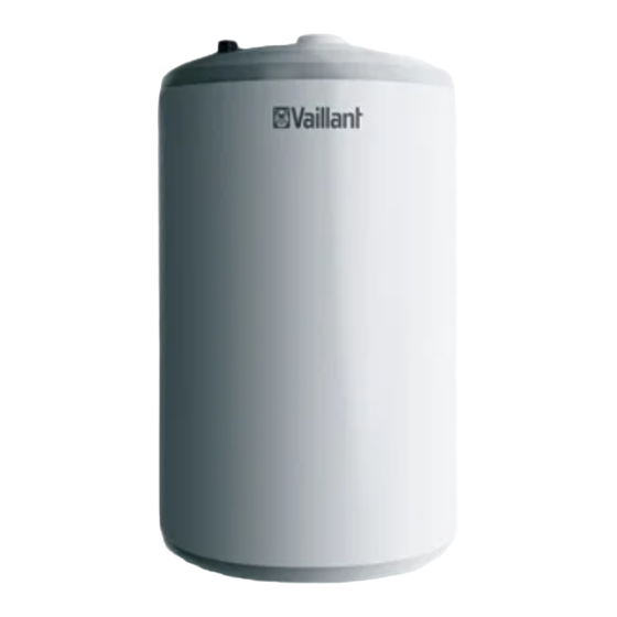 Vaillant VEH BE 10 U Betriebs Und Installationsanleitung