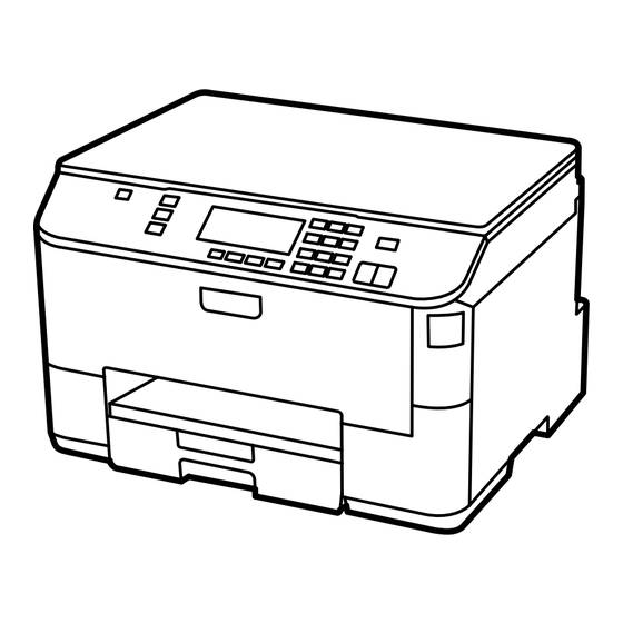 Epson WP-4515 Installationshandbuch