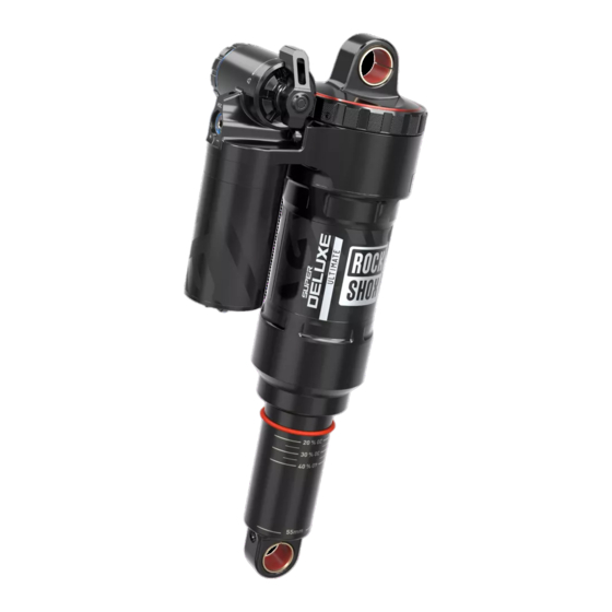 RockShox SUPER DELUXE Serie Wartungsanleitung
