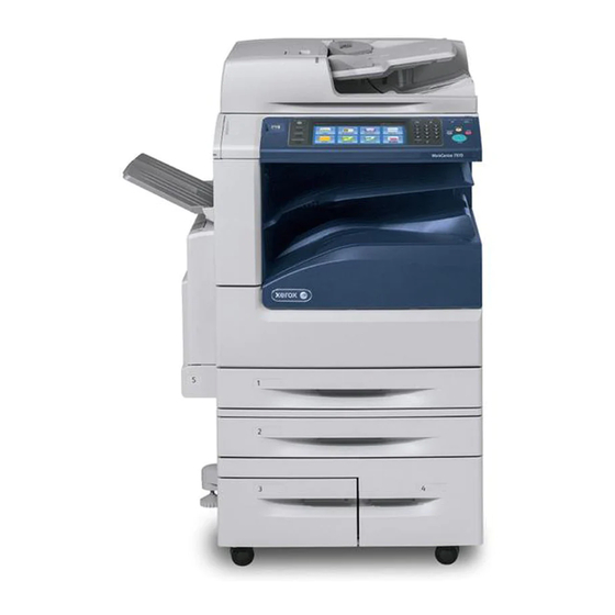 Xerox WorkCentre 7970 Schnellstartanleitung