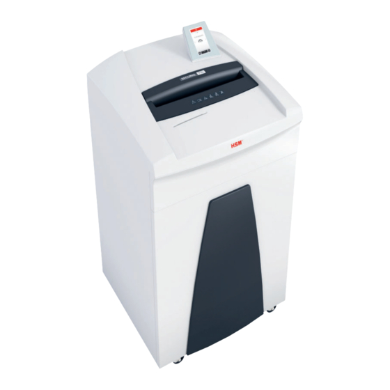 HSM SECURIO P36i Betriebsanleitung