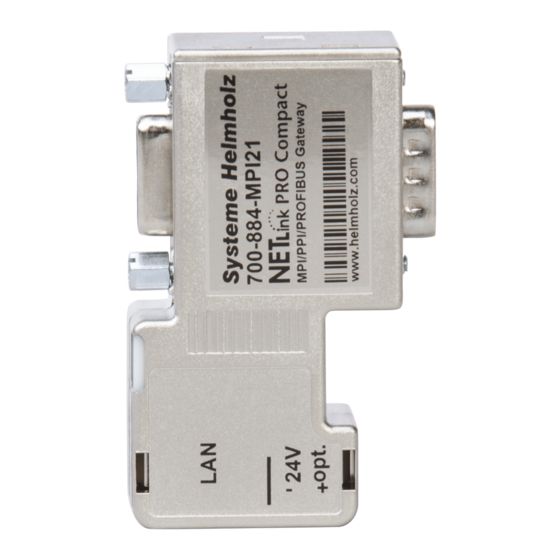 helmholz NETLink PRO Compact Benutzerhandbuch