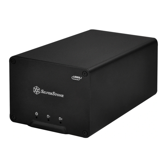 SilverStone DS223 Bedienungsanleitung