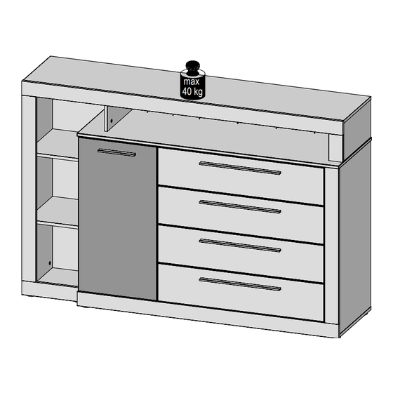Forte TRINITY TNNK351L Montageanleitung