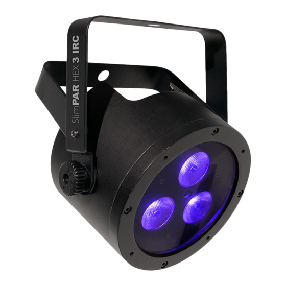 Chauvet DJ SlimPAR HEX 3 IRC Schnellanleitung