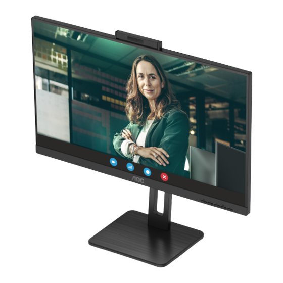 AOC Q27P3CW Bedienungsanleitung