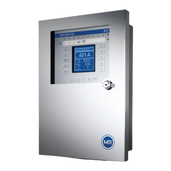 MR TAPCON 230 AVT Betriebsanleitung